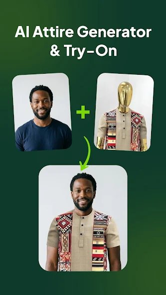 AI attire generator and try-on